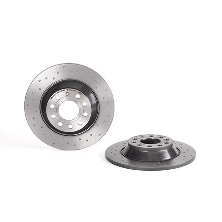 Brembo Xtra Rotors Brake Rotor, 08.8843.2X 08.8843.2X